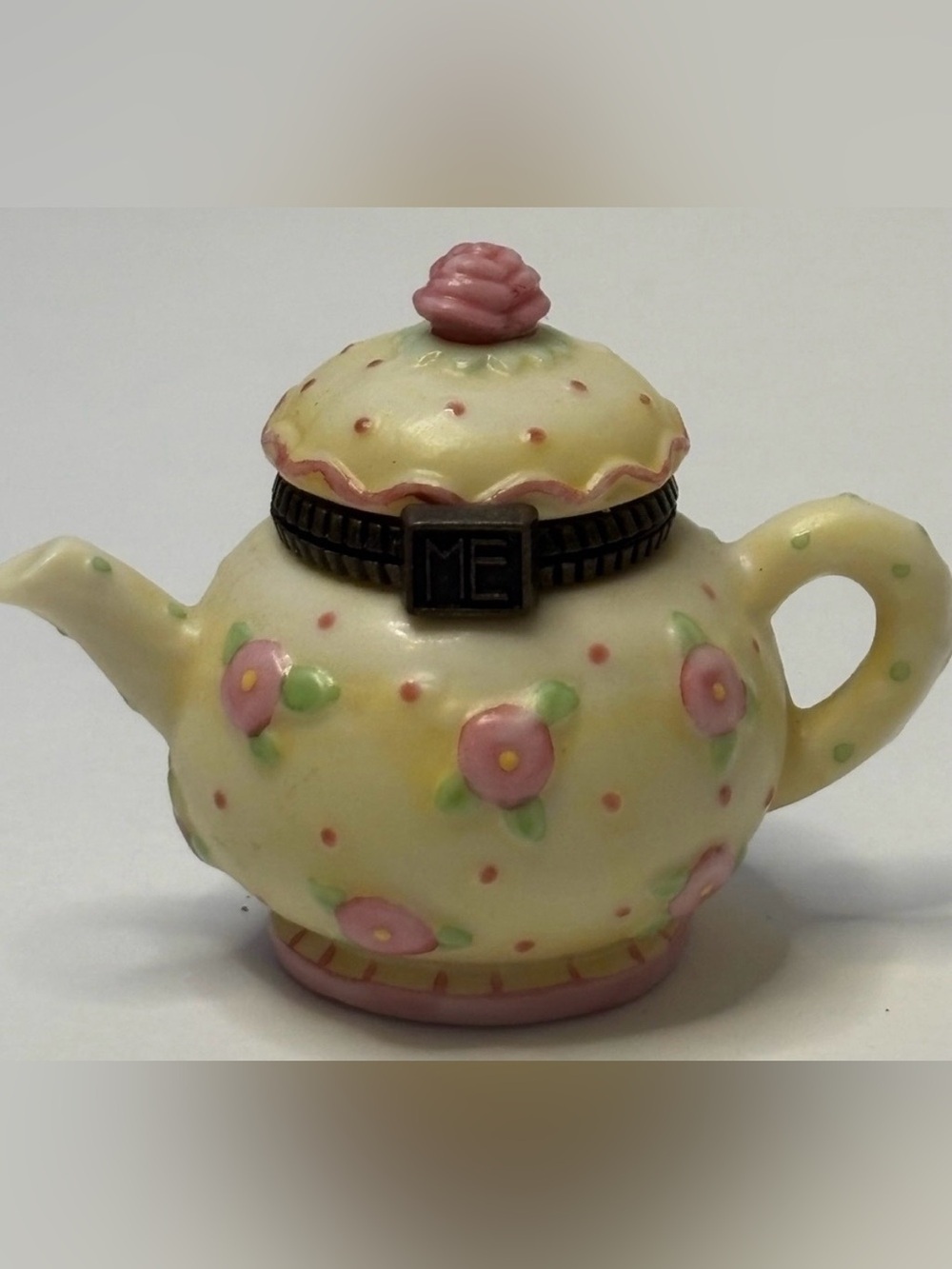 MARY ENGELBREIT MINIATURE TRINKET BOX TEAPOT